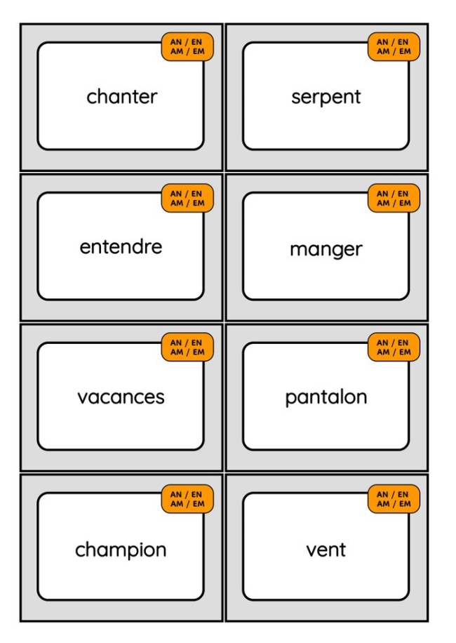 Temps 3 — Atelier son AN/EN/AM/EM